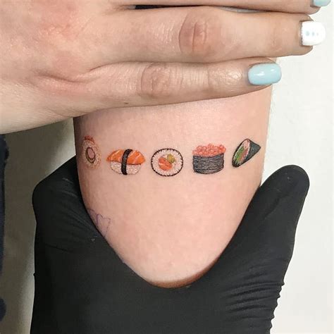 sushi tattoo